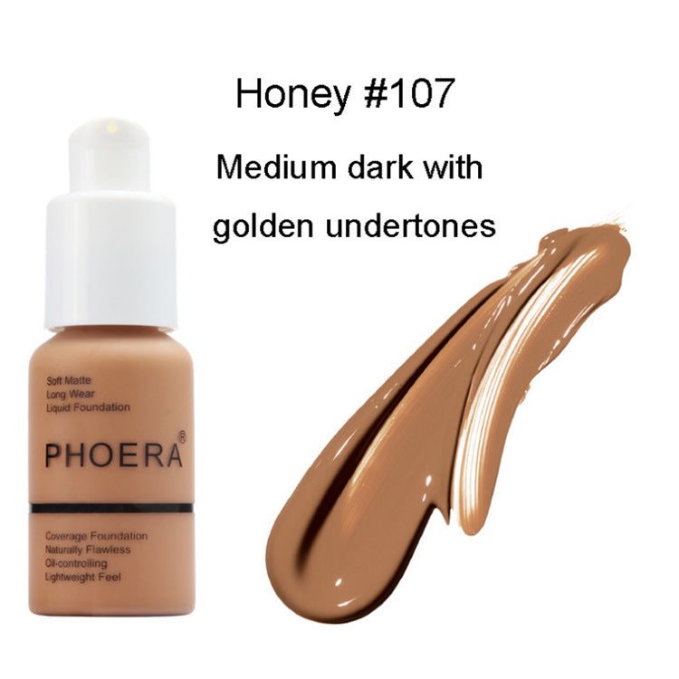 Explosive Press Oil-Control Matte Concealer & Foundation – Natural Color