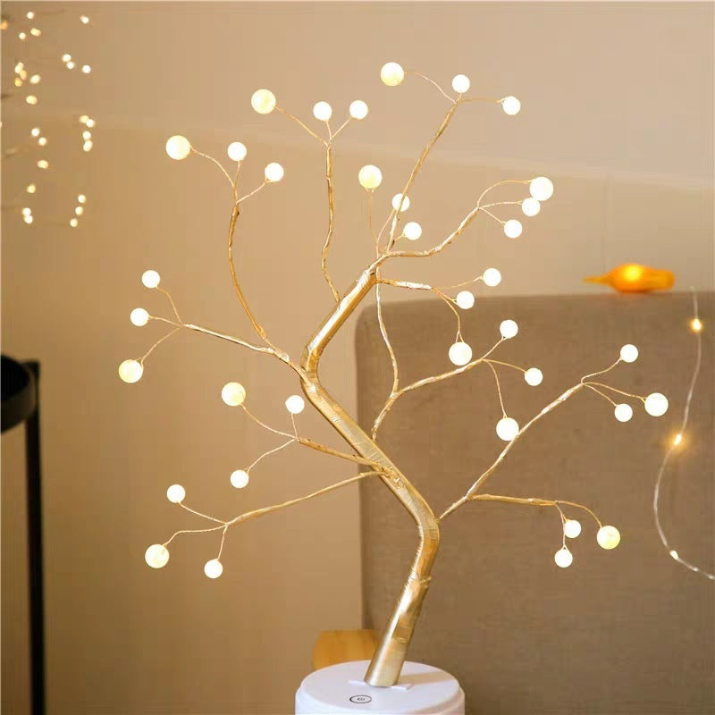 LED Copper Wire Light – Nordic Bedroom & Room Decoration Lamp