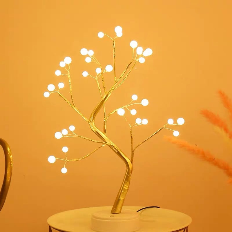 LED Copper Wire Light – Nordic Bedroom & Room Decoration Lamp