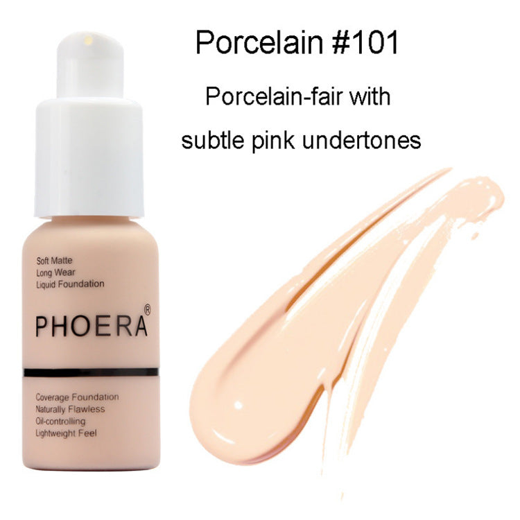 Explosive Press Oil-Control Matte Concealer & Foundation – Natural Color