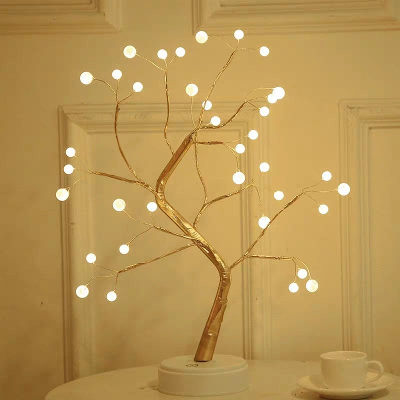 LED Copper Wire Light – Nordic Bedroom & Room Decoration Lamp