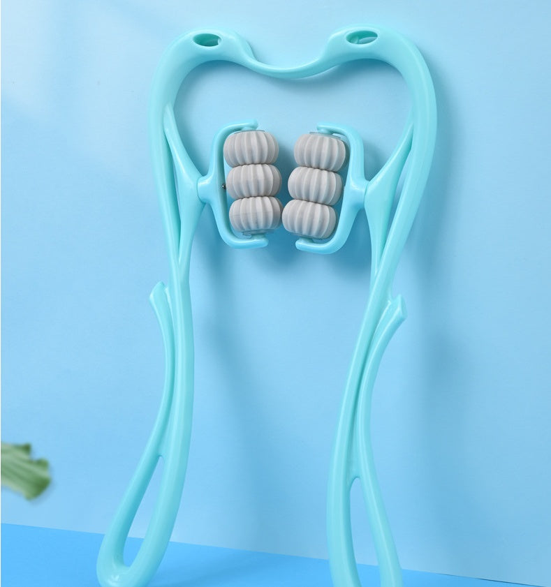 Neck Massager with 6 Roller Balls – Pain Relief for Neck, Shoulders & Legs