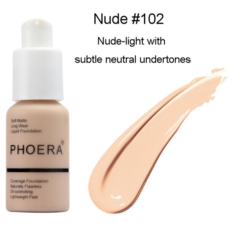Explosive Press Oil-Control Matte Concealer & Foundation – Natural Color