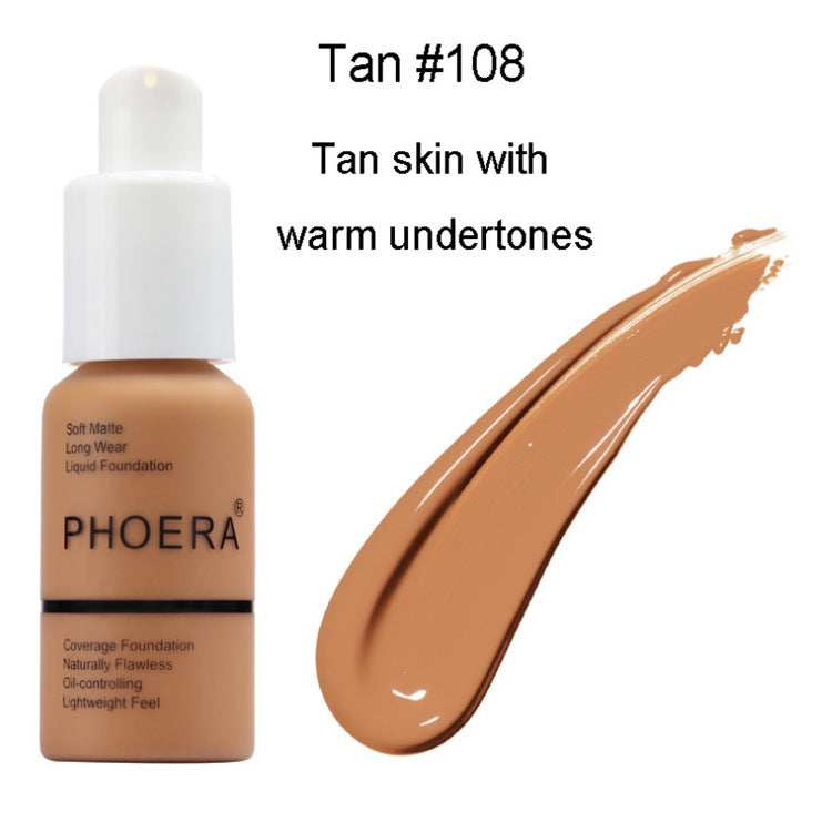 Explosive Press Oil-Control Matte Concealer & Foundation – Natural Color