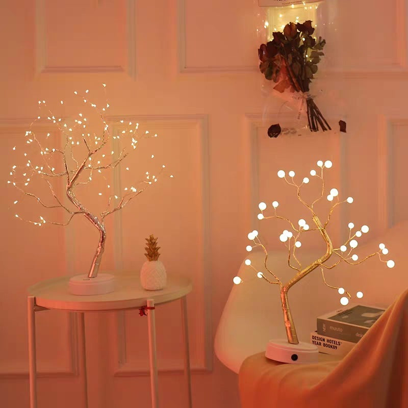 LED Copper Wire Light – Nordic Bedroom & Room Decoration Lamp