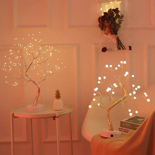 LED Copper Wire Light – Nordic Bedroom & Room Decoration Lamp