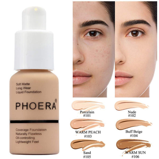 Explosive Press Oil-Control Matte Concealer & Foundation – Natural Color