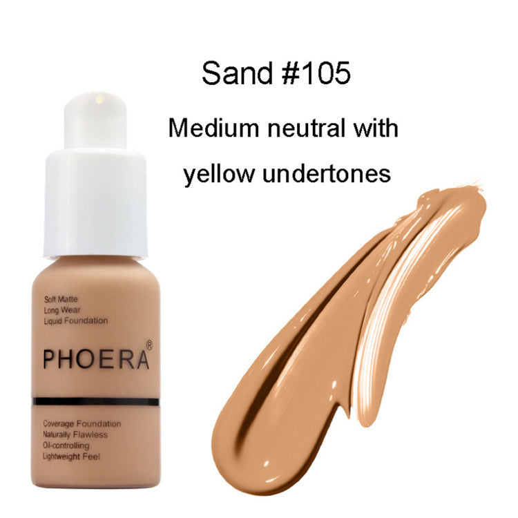 Explosive Press Oil-Control Matte Concealer & Foundation – Natural Color