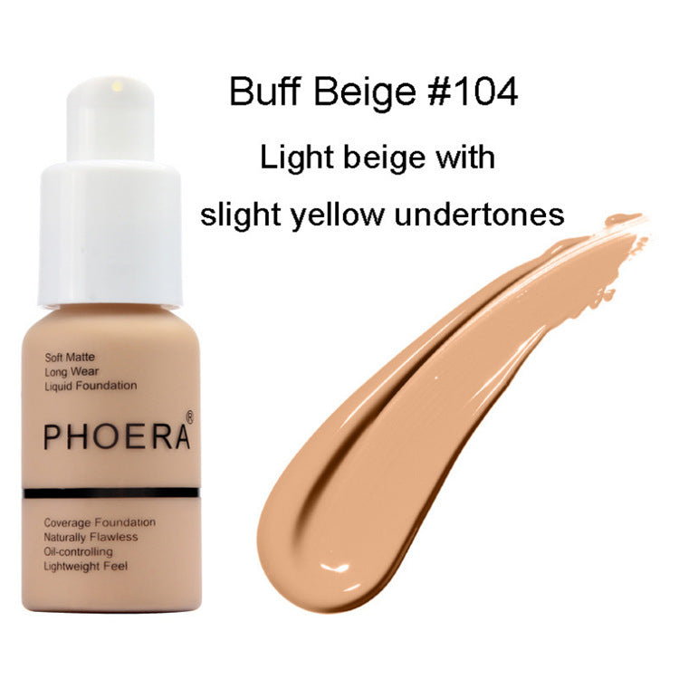 Explosive Press Oil-Control Matte Concealer & Foundation – Natural Color