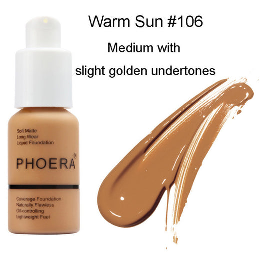Explosive Press Oil-Control Matte Concealer & Foundation – Natural Color