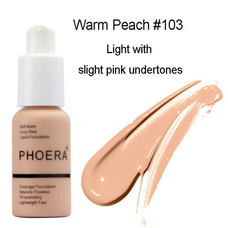 Explosive Press Oil-Control Matte Concealer & Foundation – Natural Color